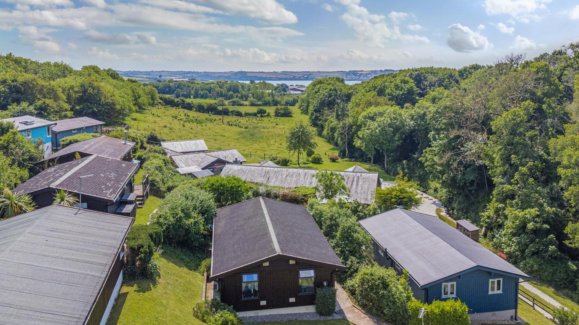 Scandinavian Style Lodge In Rock Wadebridge Esterno foto
