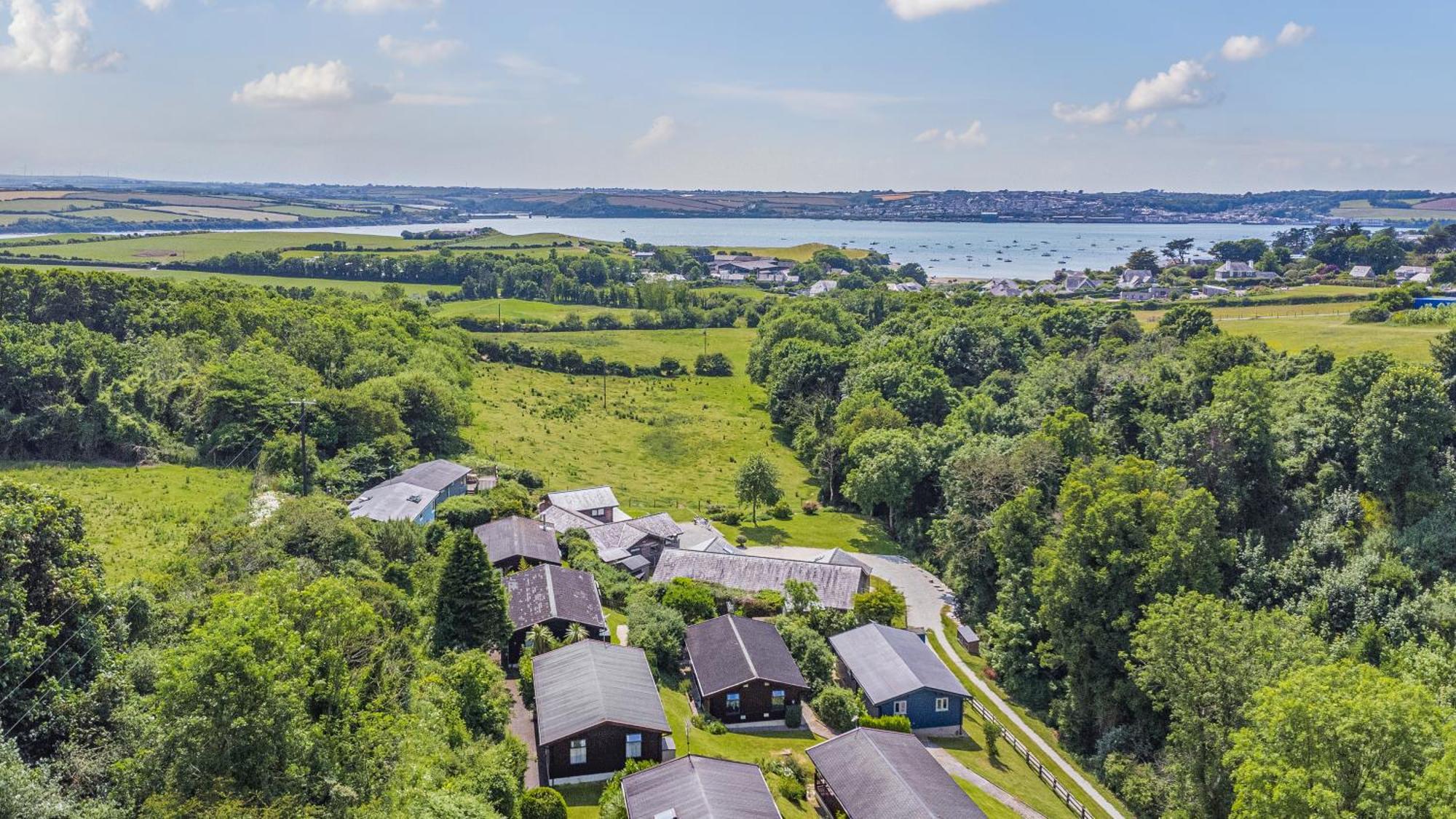 Scandinavian Style Lodge In Rock Wadebridge Esterno foto
