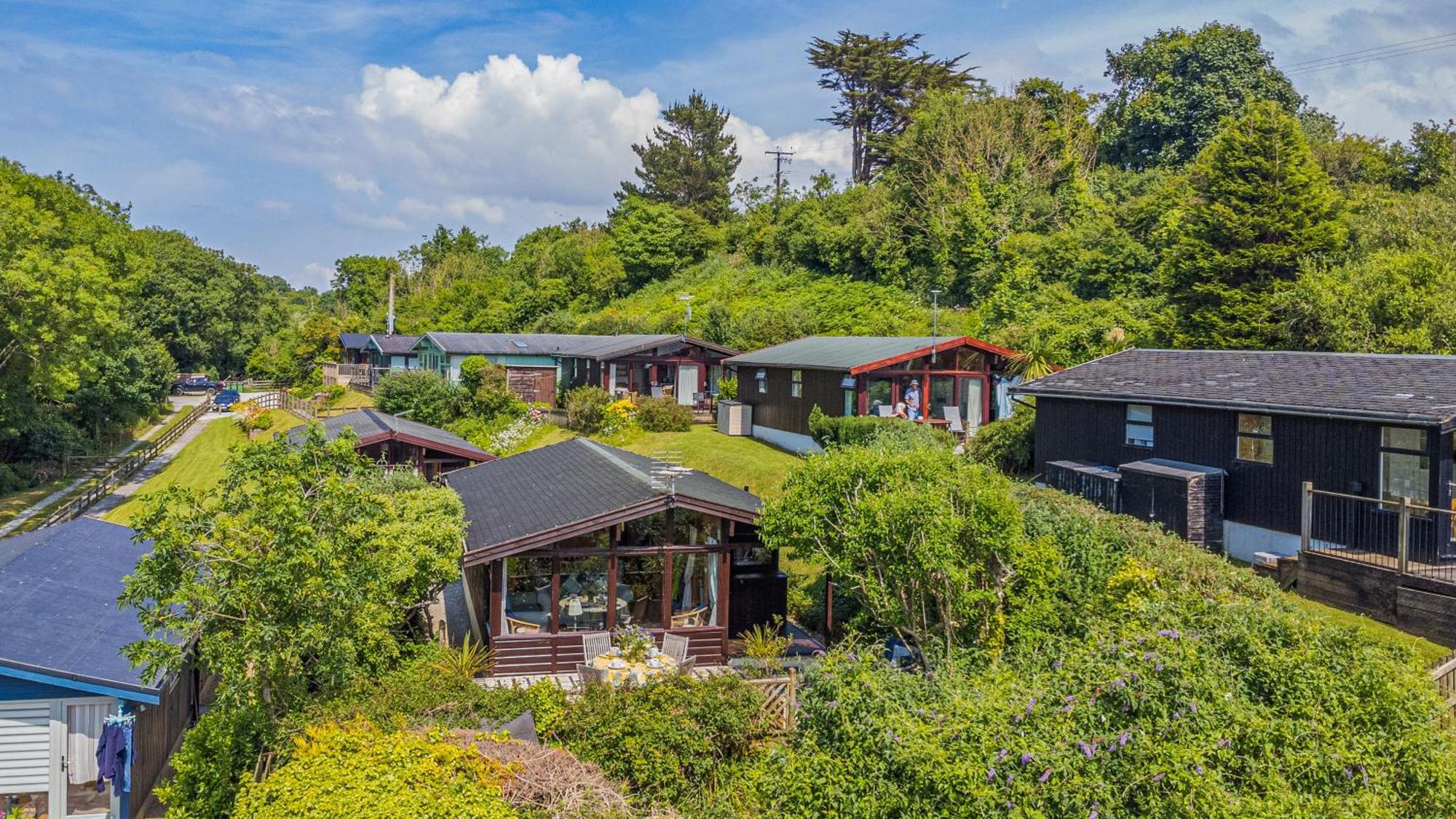 Scandinavian Style Lodge In Rock Wadebridge Esterno foto
